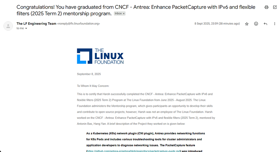 Graduated Mail